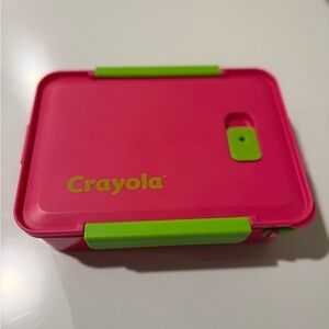 Crayola Vibrant Pink and Green Art Box